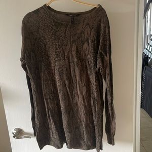 BCBG maxazria long sweater